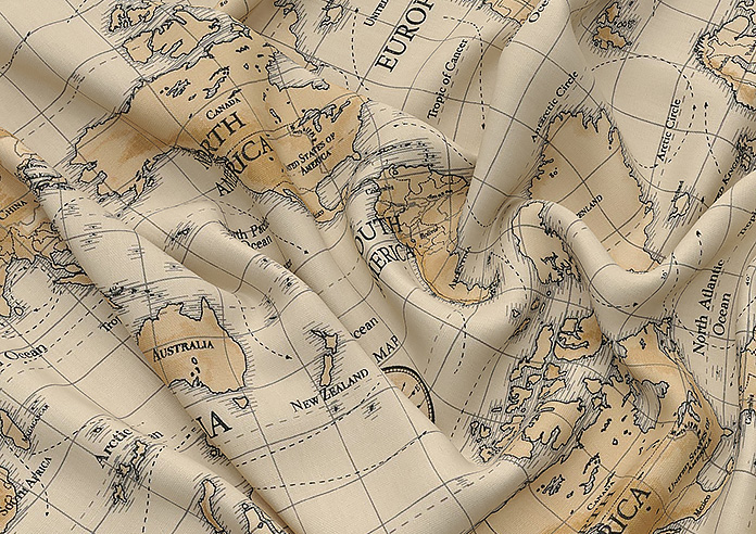 Maps, Multi - Roman Blind - Image 4